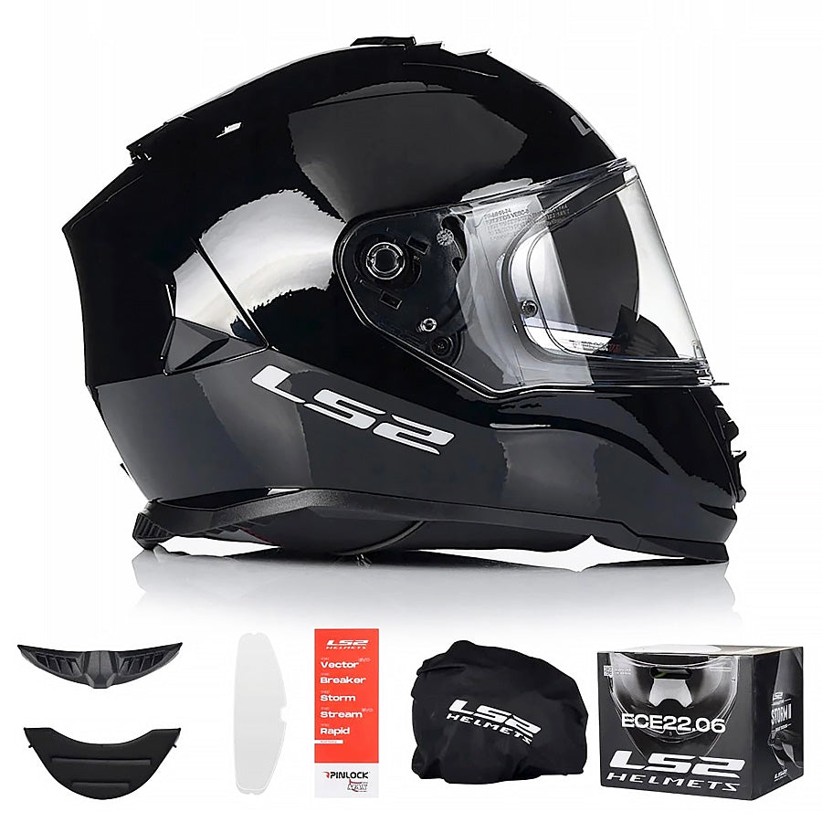 LS2 FF800 Storm Đen Bóng