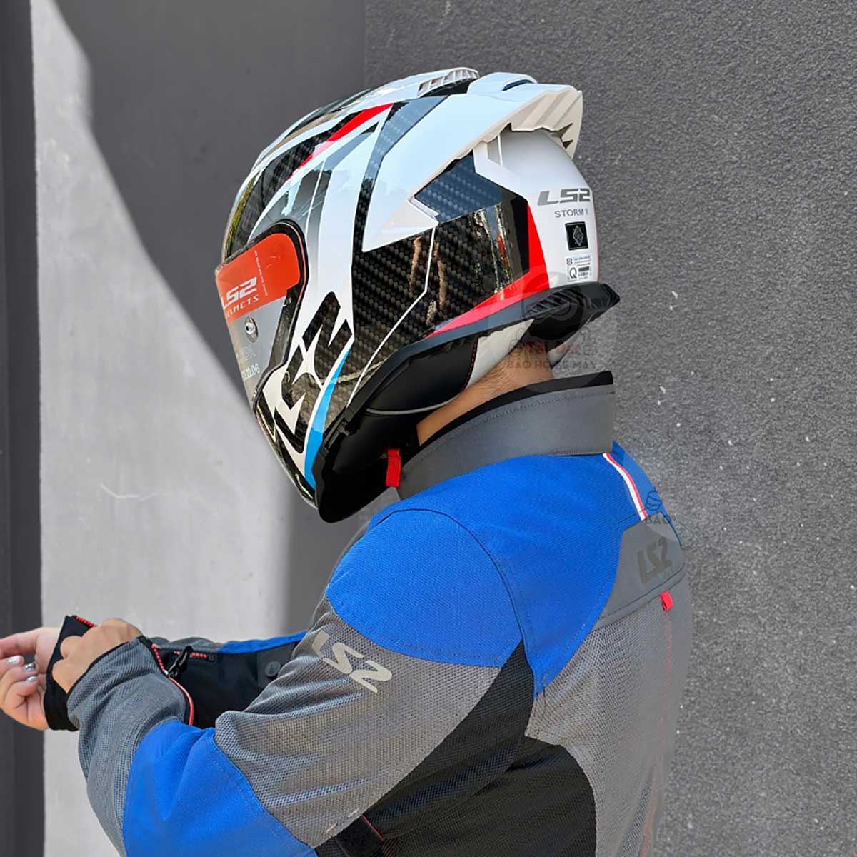 LS2 FF800 Storm EVO Racer