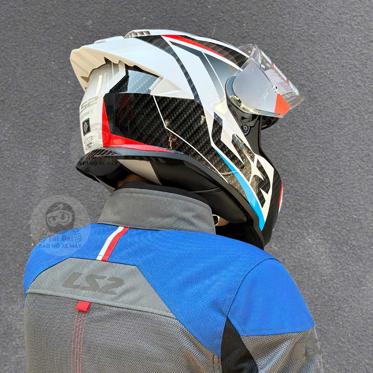 LS2 FF800 Storm EVO Racer