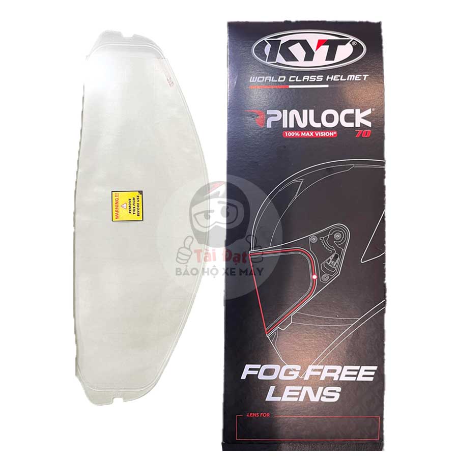 Miếng chống đọng sương Pinlock 70 gắn mũ KYT NF-R – Nón Tài Đạt
