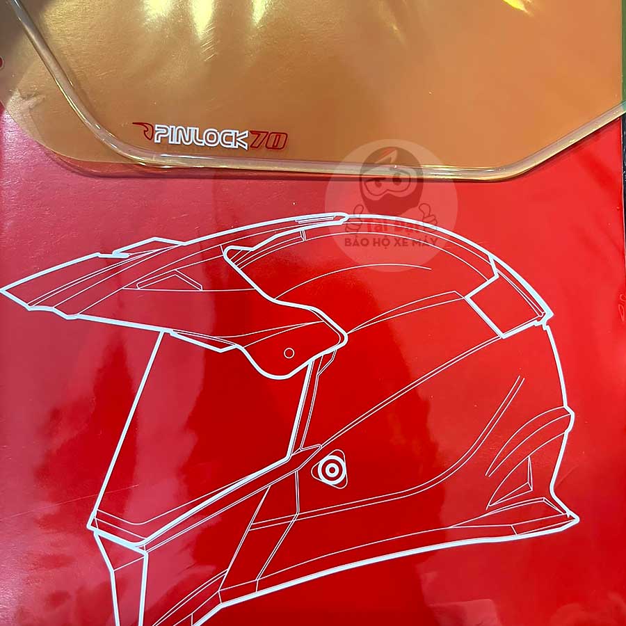 Pinlock 70 gắn mũ LS2 Pioneer MX436