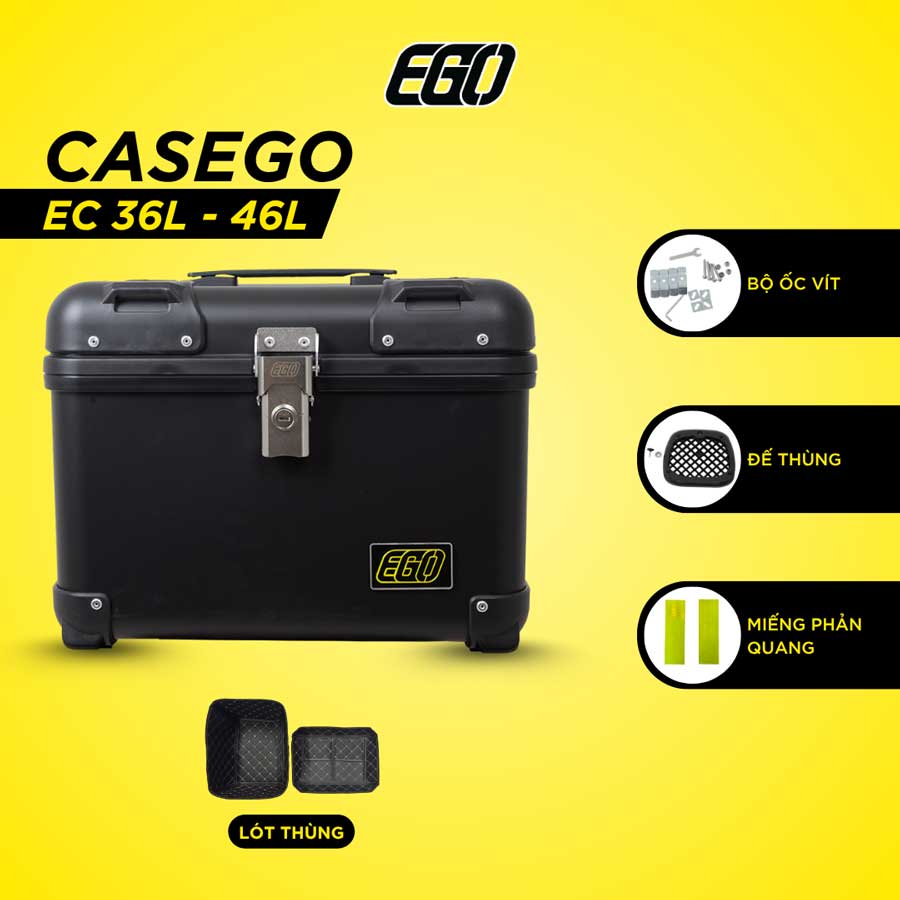 Thùng xe máy CaseGO EC-46 46 lít