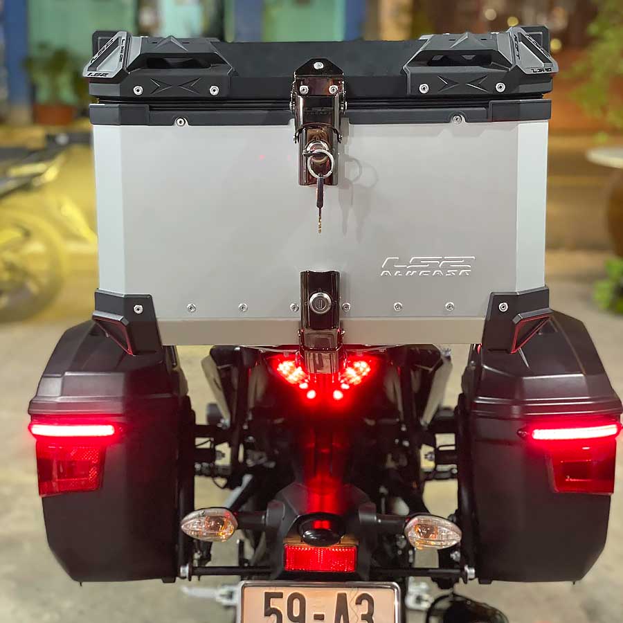 Thùng nhôm LS2 55 lít