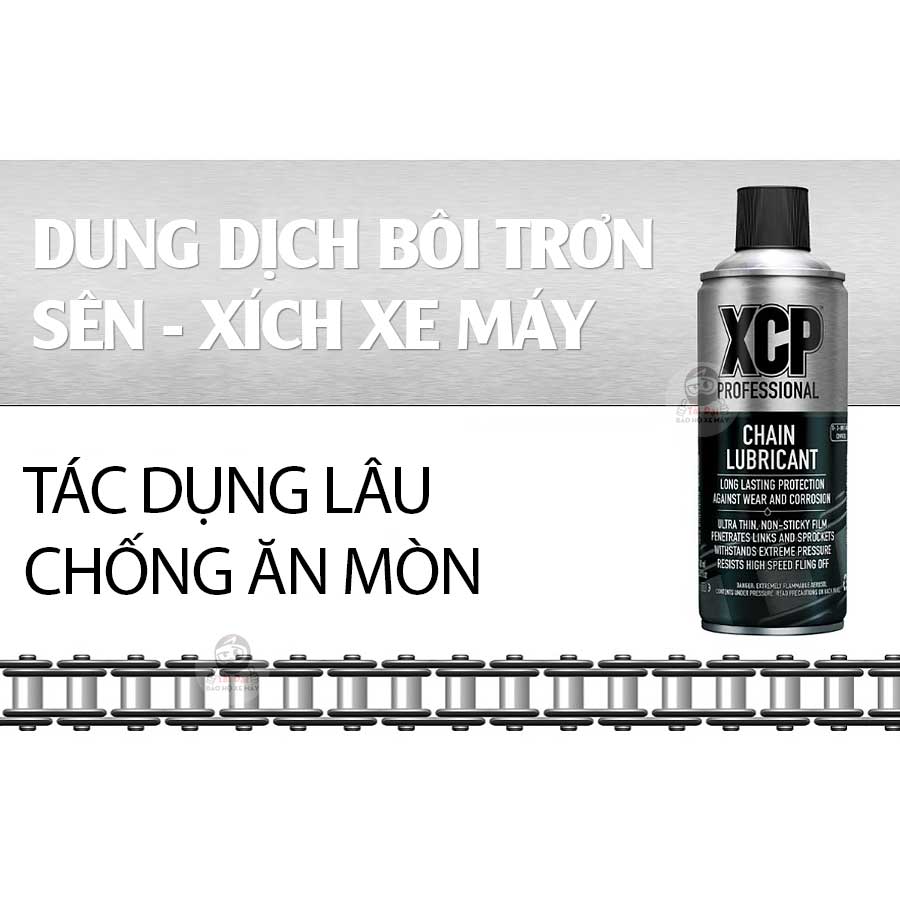 XCP Chain Lubricant - Chai xịt bôi trơn sên cao cấp