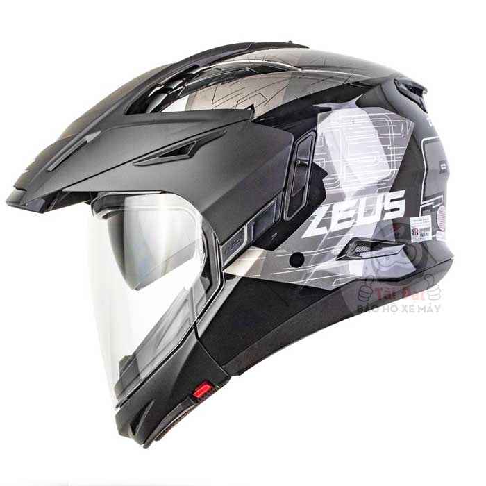 Zeus 613 AQ12 Grey Helmet