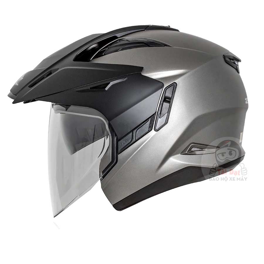 Zeus 613B Matt Grey Helmet