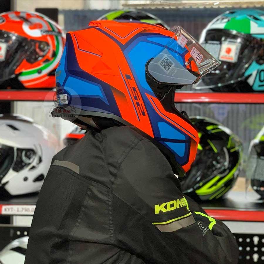 Fullface LS2 FF800 Storm Faster Dual Visor Helmet