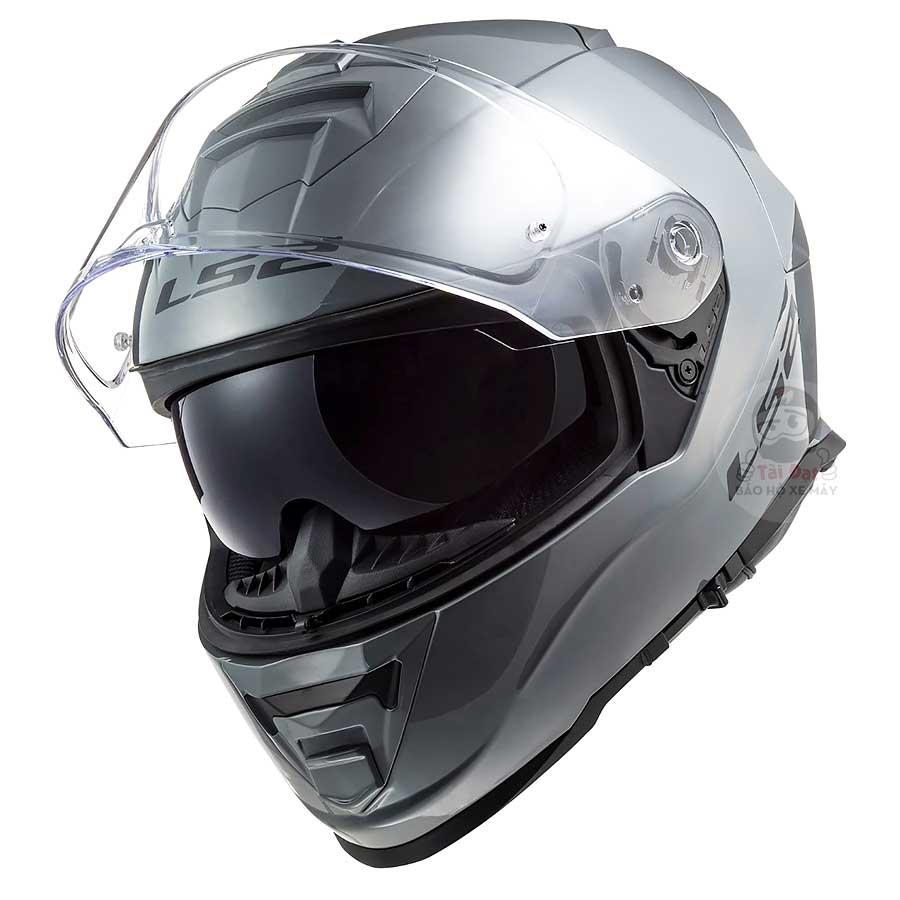 Fullface Ls Ff Storm Nardo Grey Dual Visor Helmet