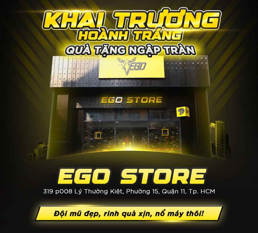 EGO Store Chính Thức Khai Trương: Ưu Đãi Khủng Lên Đến 40%