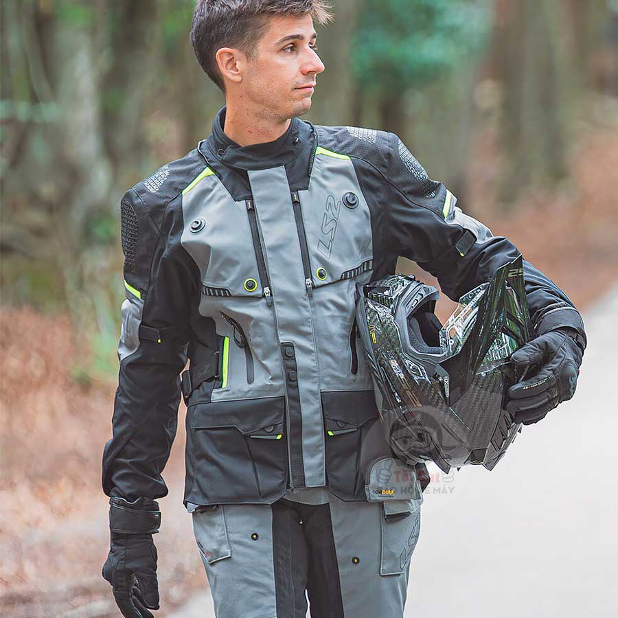 Áo bảo hộ LS2 Jackets - Áo LS2 an toàn đi Mô Tô, PKL