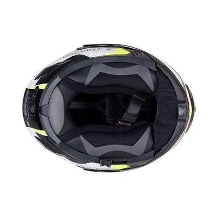 LS2 Valiant II Codex Trắng Đen FF900