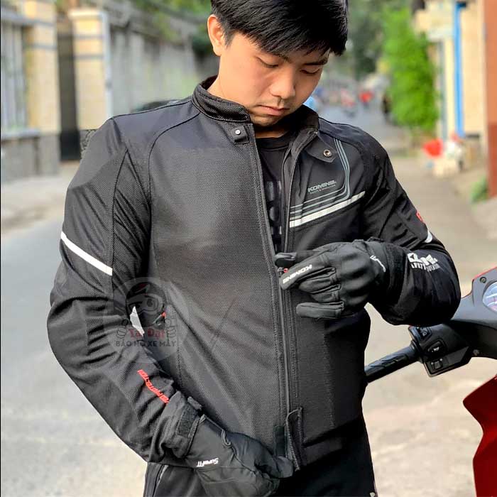 Komine JK 1171 Protect Half Mesh Jacket