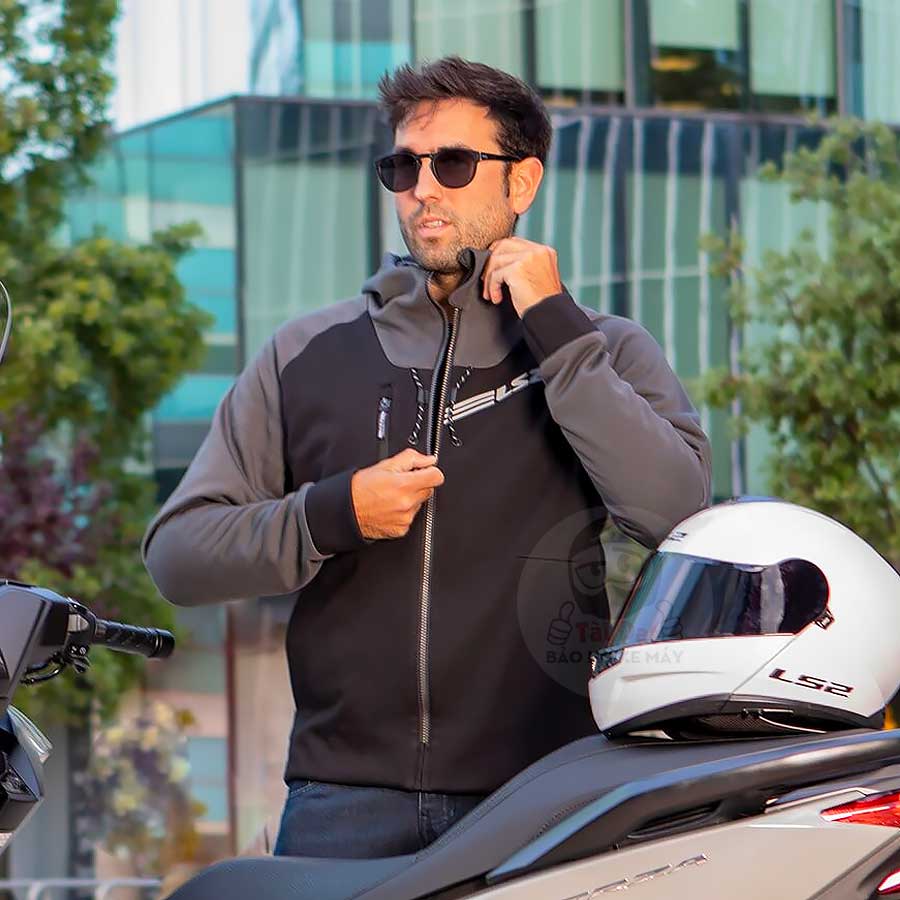Áo hoodie LS2 Throttle Man