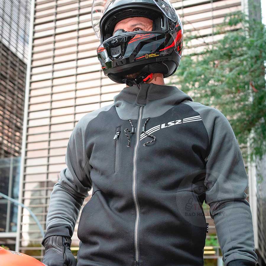 Áo hoodie LS2 Throttle Man