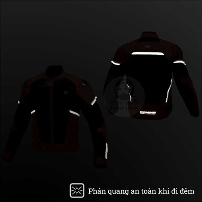 Komine JK1573 Protective Carbon Mesh Jacket