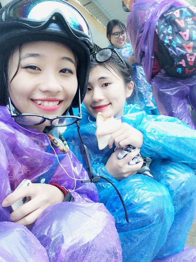 Áo mưa bộ nhựa nylong dẻo rất bền giá rẻ