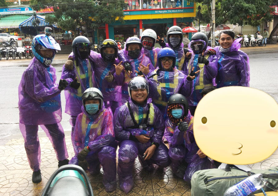 Áo mưa bộ nhựa nylong dẻo rất bền giá rẻ