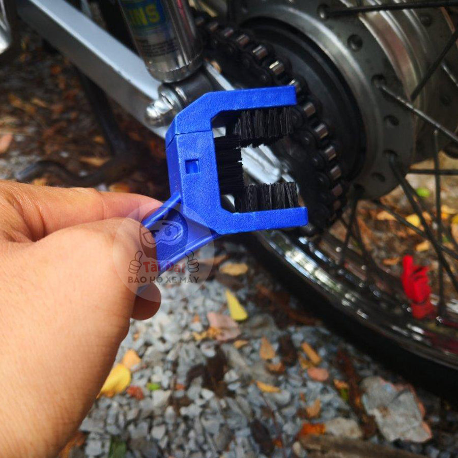 Bàn chải vệ sinh sên xe máy