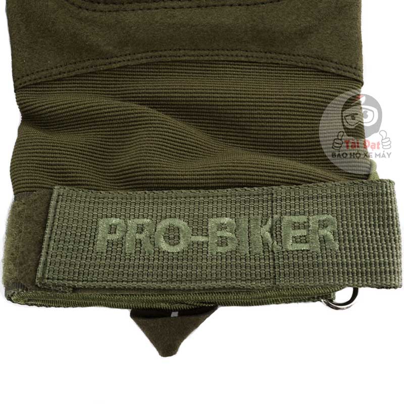 Bao tay lính nửa ngón Oakley Pro-Biker