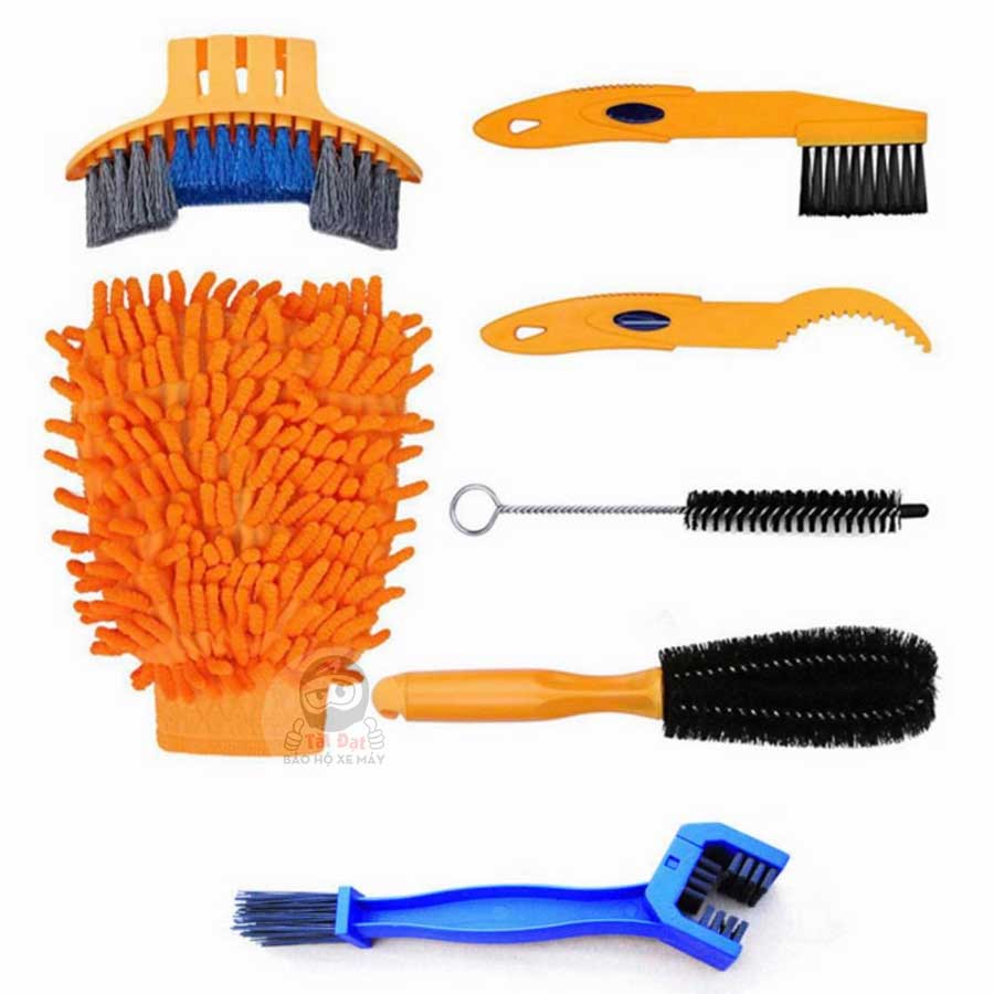 Bộ dụng cụ rửa xe 7 món Pro-biker