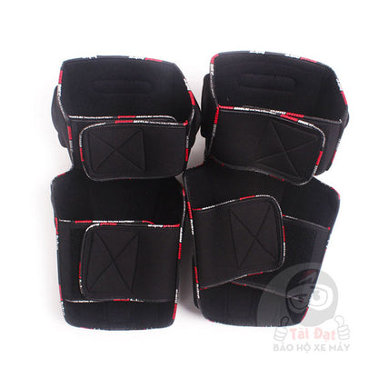 Bộ bảo vệ Pro-Biker Carbon (4 món)