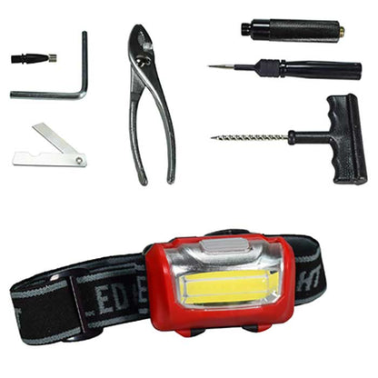 Bơm vá xe Stop&Go có bơm điện & đèn SG6001