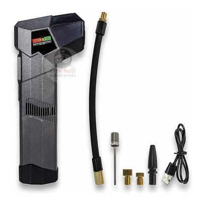 Bơm vá xe Stop&Go 7000 có bơm pin