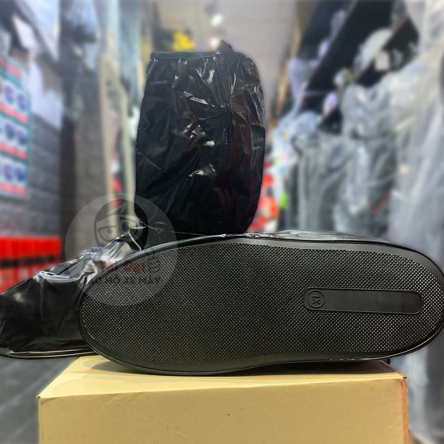 Bọc giày đi mưa chống nước cổ cao