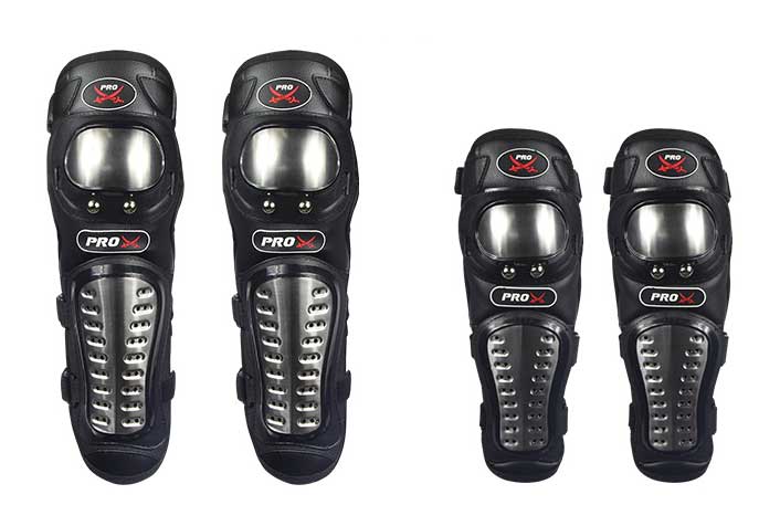 Bó gối kim loại inox Pro X (2 Tay + 2 Chân)