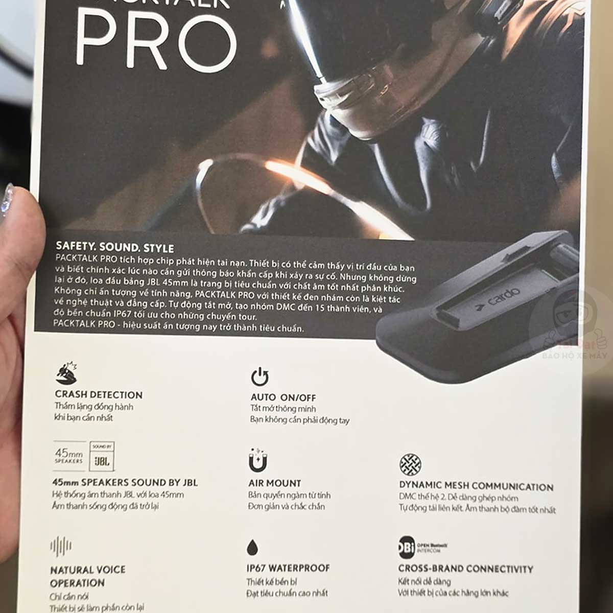 Bộ đàm Intercom Cardo Pro