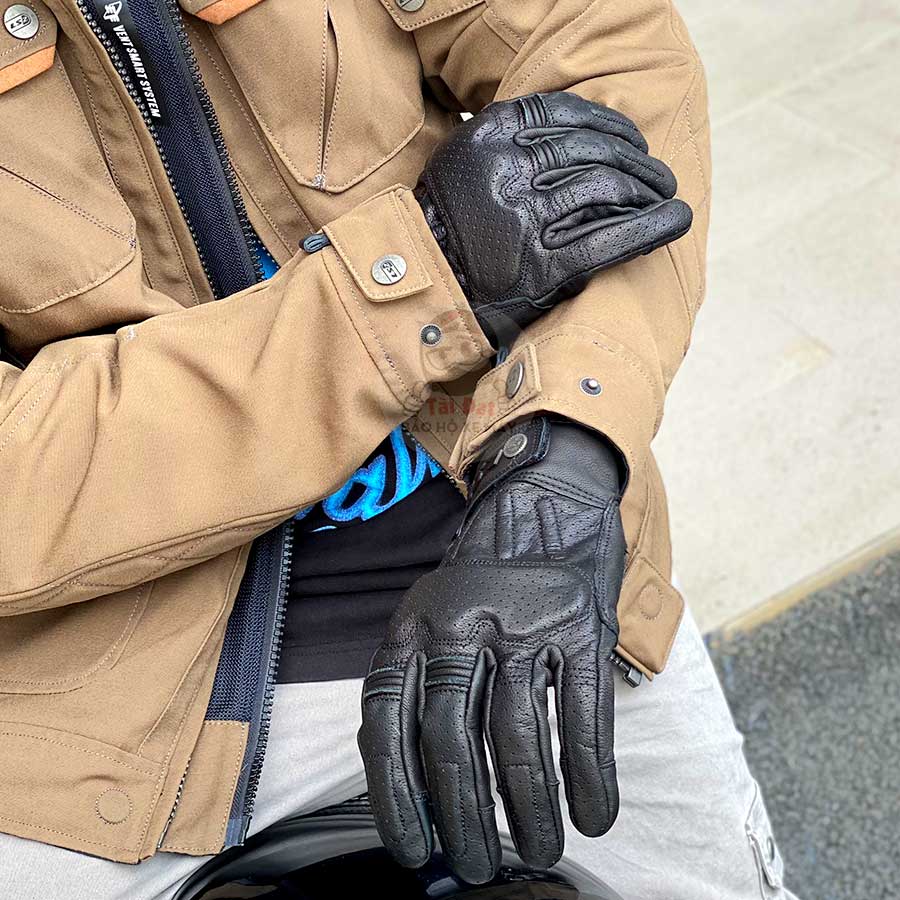 Găng tay da LS2 Rust Man