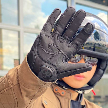 Găng tay da LS2 Rust Man