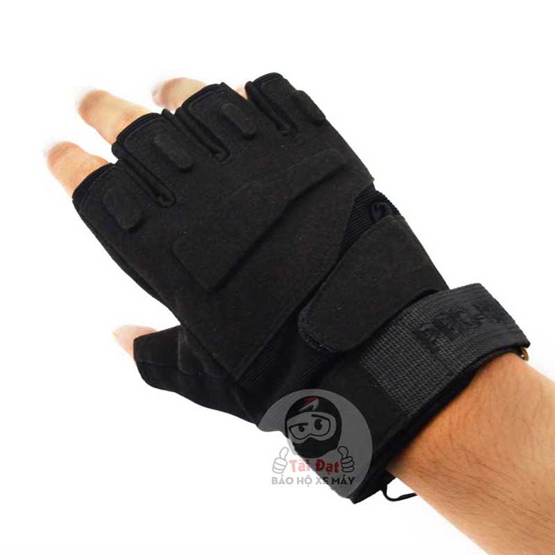 Găng tay lính hở ngón Black Hawk Pro-Biker