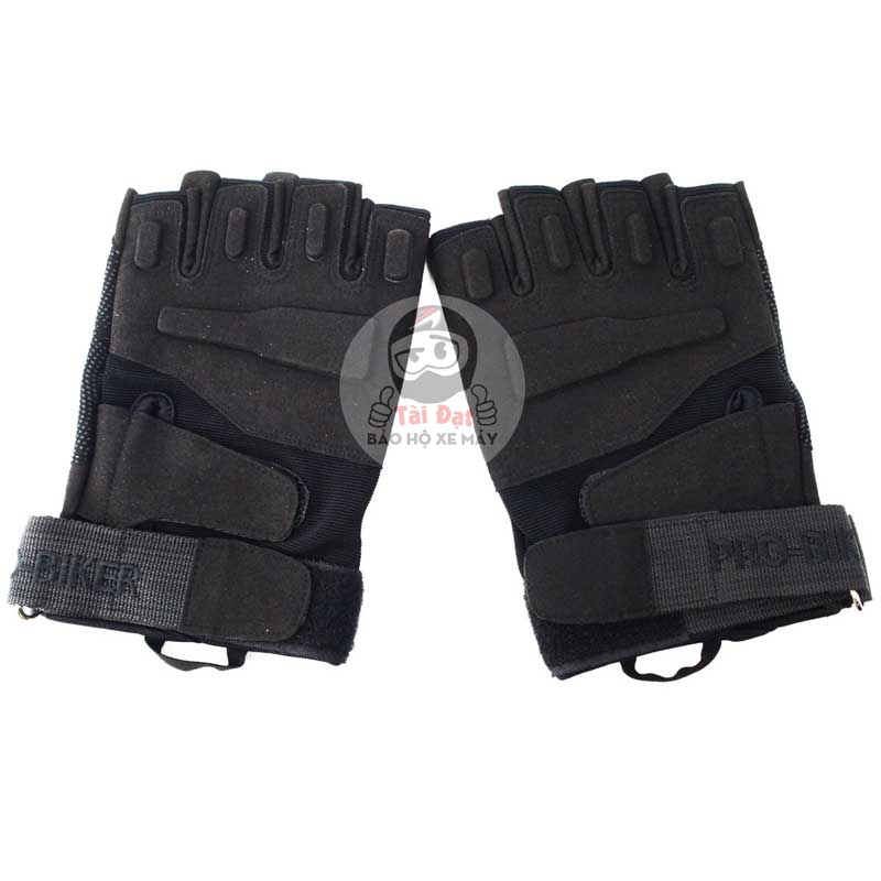 Găng tay lính hở ngón Black Hawk Pro-Biker