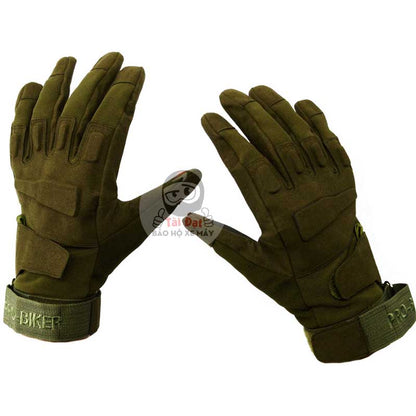 Găng tay lính dài ngón Black Hawk Pro-Biker
