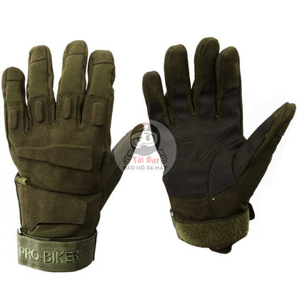 Găng tay lính dài ngón Black Hawk Pro-Biker
