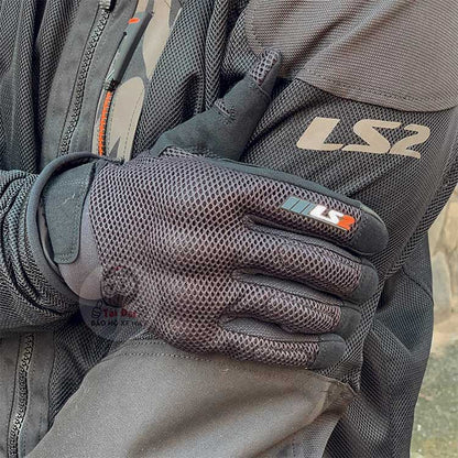 LS2 Ray Man Textile Gloves