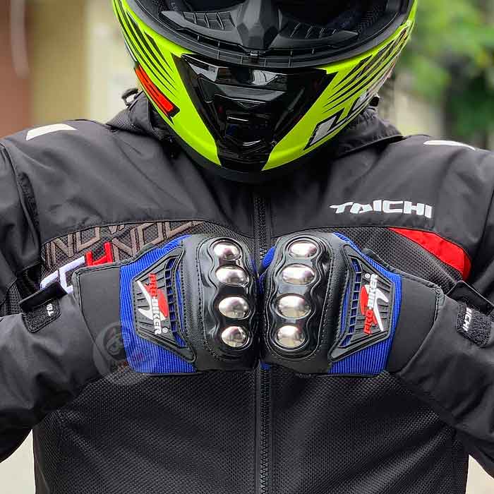 Găng tay Pro-biker MCS-04F gù Inox ngắn ngón