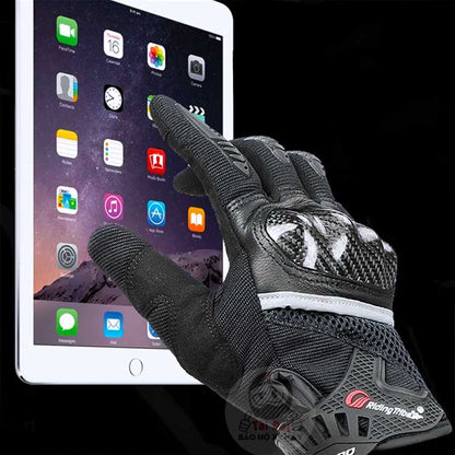 Găng tay Riding Tribe gù Carbon Mcs-56