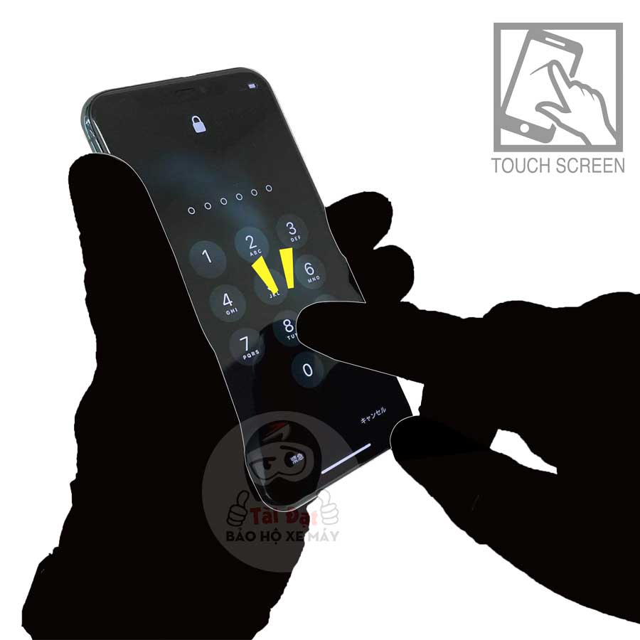 Taichi RST-463 Rubber Knuckle Mesh Gloves