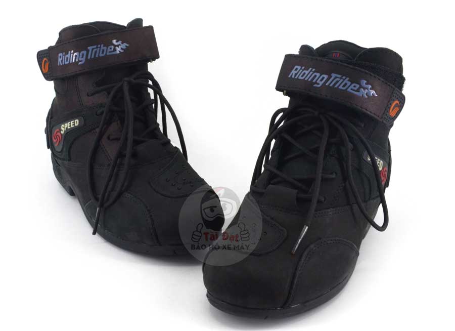 Giày da chạy motor Speed Bikers A012