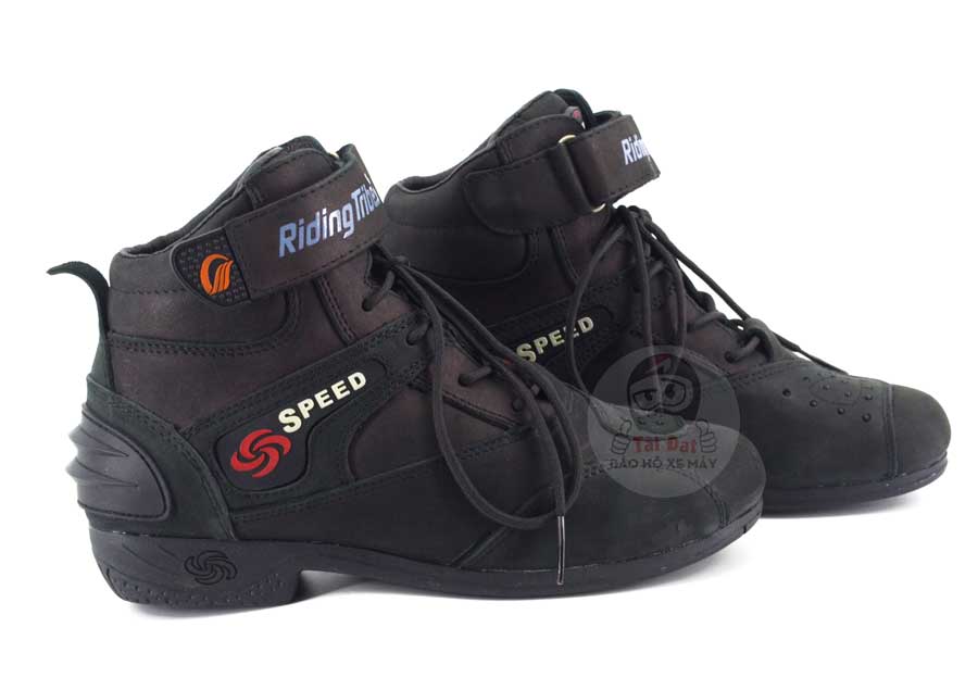 Giày da chạy motor Speed Bikers A012