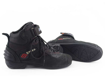 Giày da chạy motor Speed Bikers A012