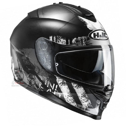 HJC IS-17 Shapy Black Blue Helmet