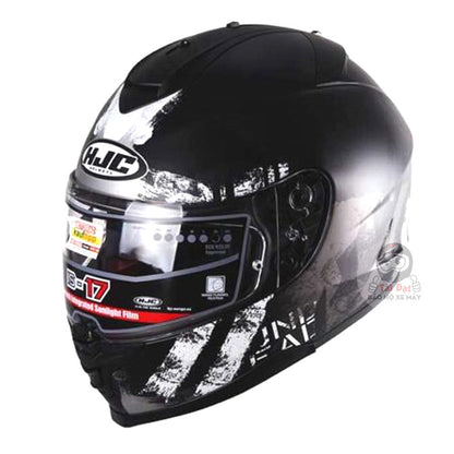HJC IS-17 Shapy Đen Trắng