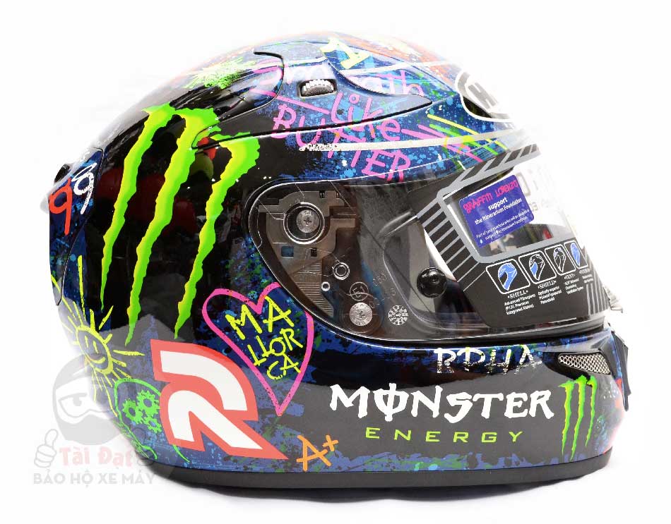 HJC RPHA 10 Lorenzo Graffiti Replica