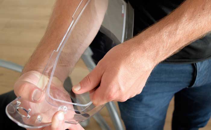 Pinlock 70 gắn mũ LS2 Challenger FF327