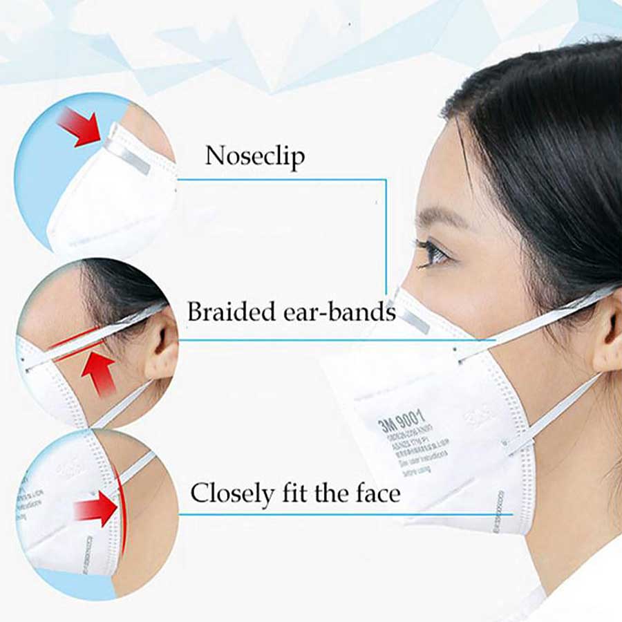 Khẩu trang 3M 9001 3 cái