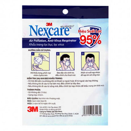 Khẩu trang 3M 9501A (3 cái)