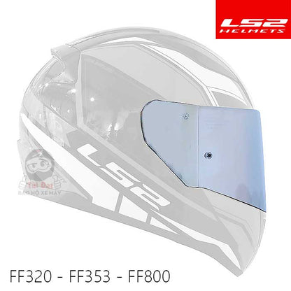 Kính 7 màu, gương mũ LS2 FF320, FF353, FF800